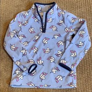 Beautiful Unicorn Fleece. EUC
